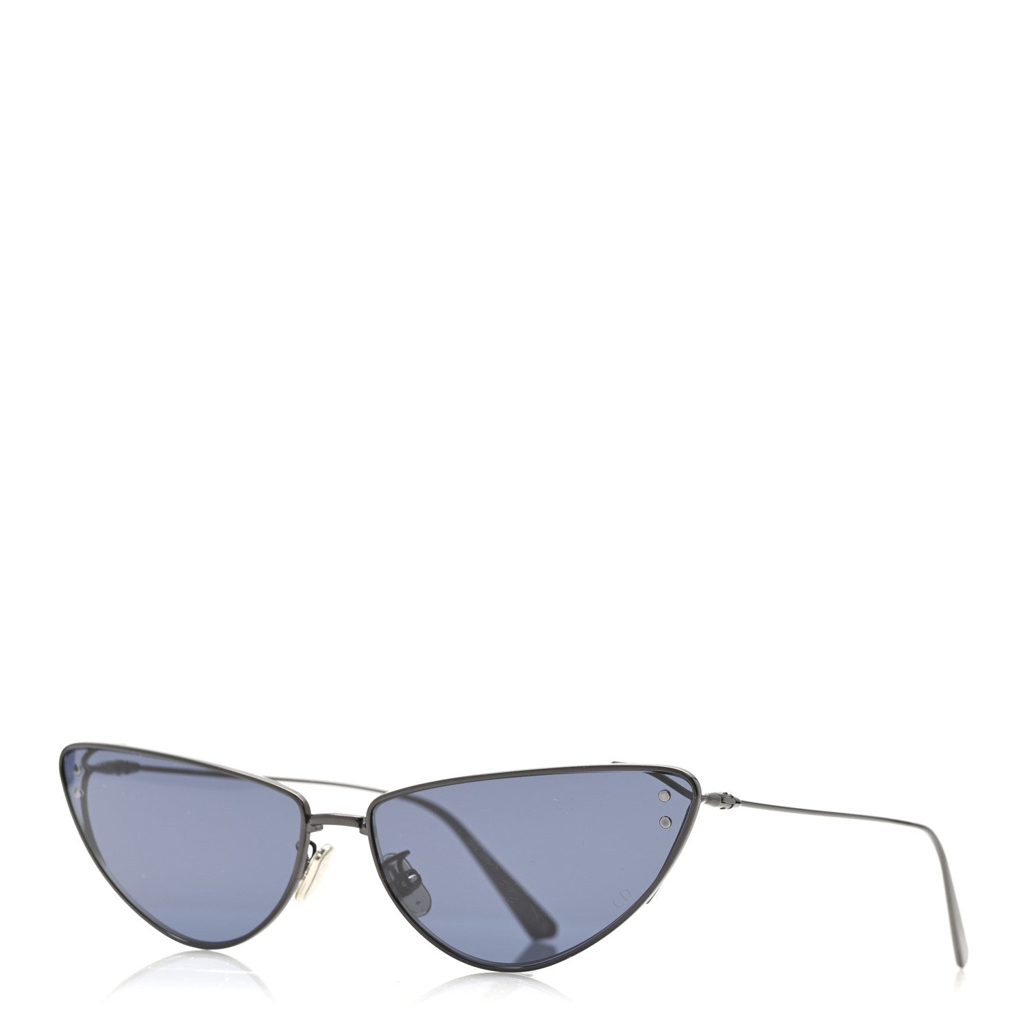 Christian Dior Metal MissDior B1U Butterfly Sunglasses Blue Gunmetal 1 of 6
