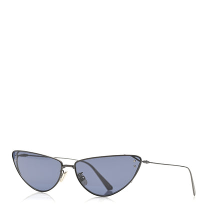 Christian Dior Metal MissDior B1U Butterfly Sunglasses Blue Gunmetal 1 of 6