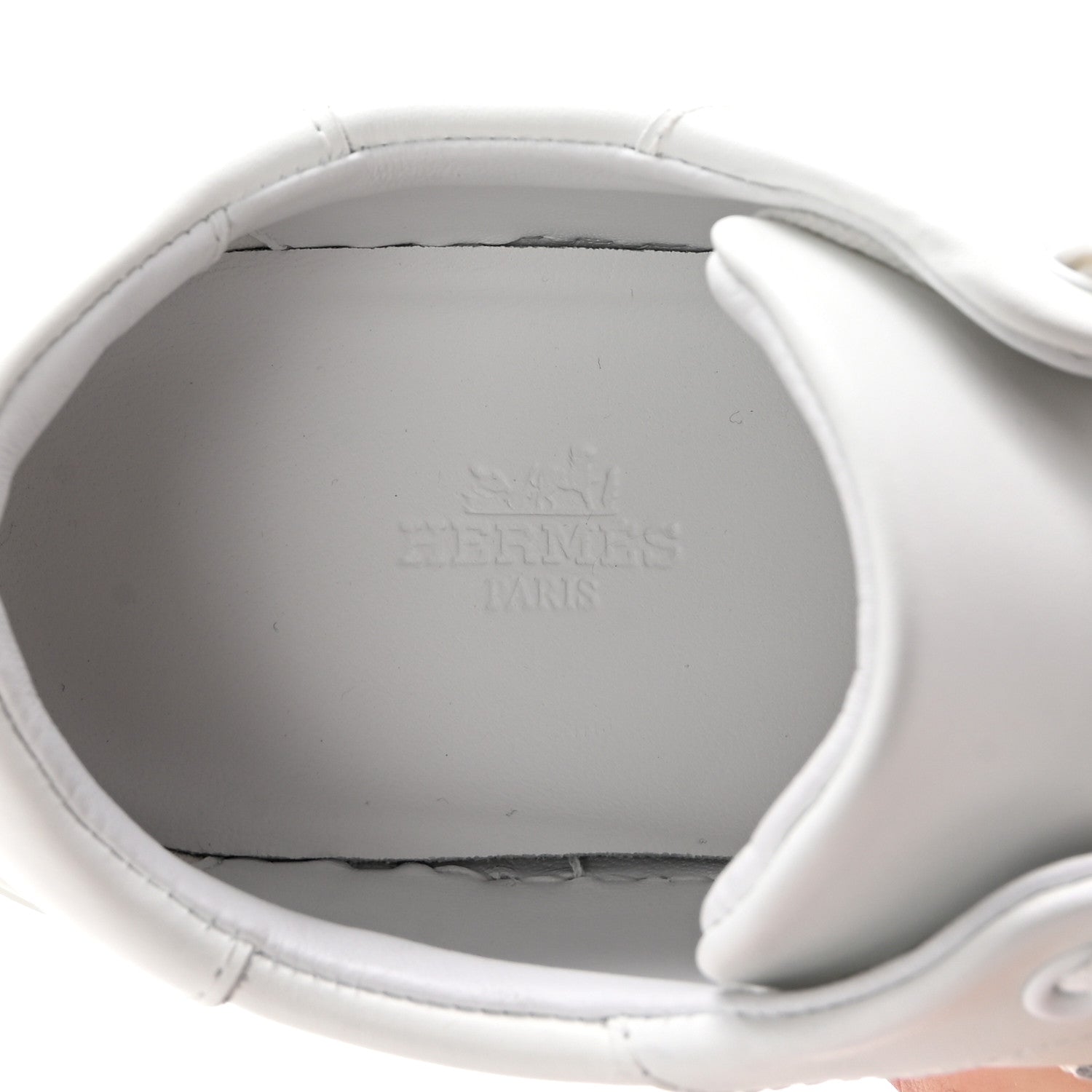 Hermes Calfskin Day Sneakers 35.5 White 9 of 10