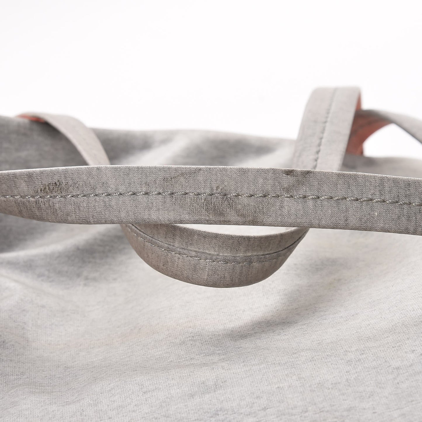 Wool Medium Horizontal Cabas Phantom Pearl Grey