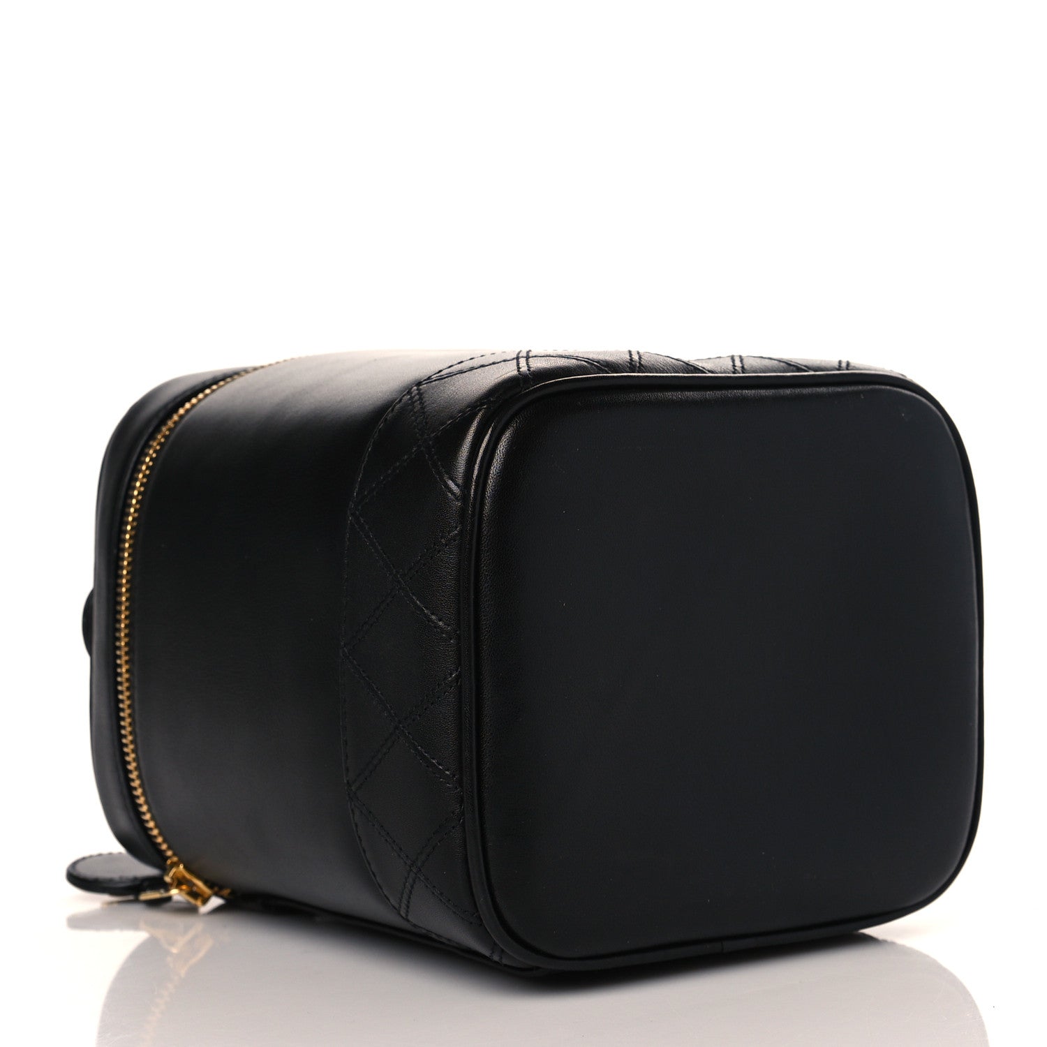 Chanel Lambskin Vanity Cosmetic Case Black 4 of 11