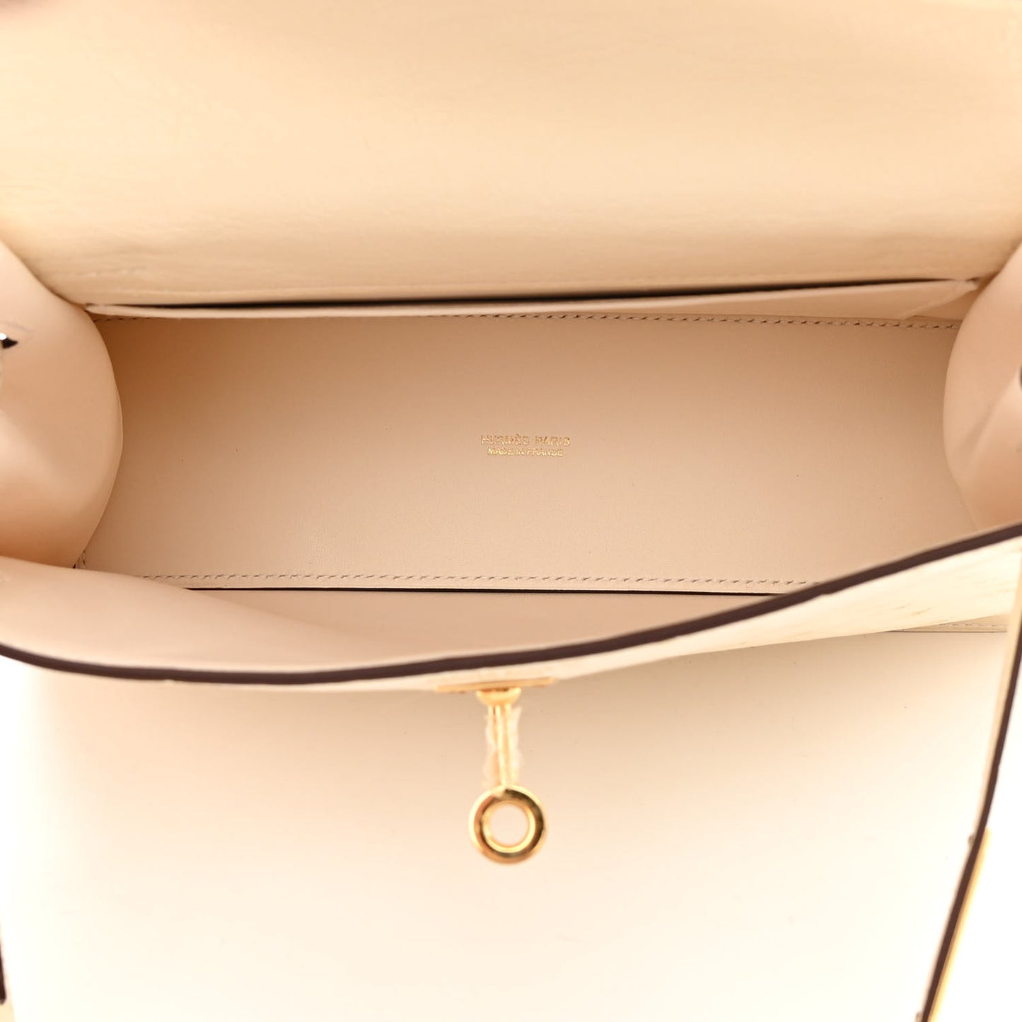 Ostrich Kelly Danse II Belt Bag Nata