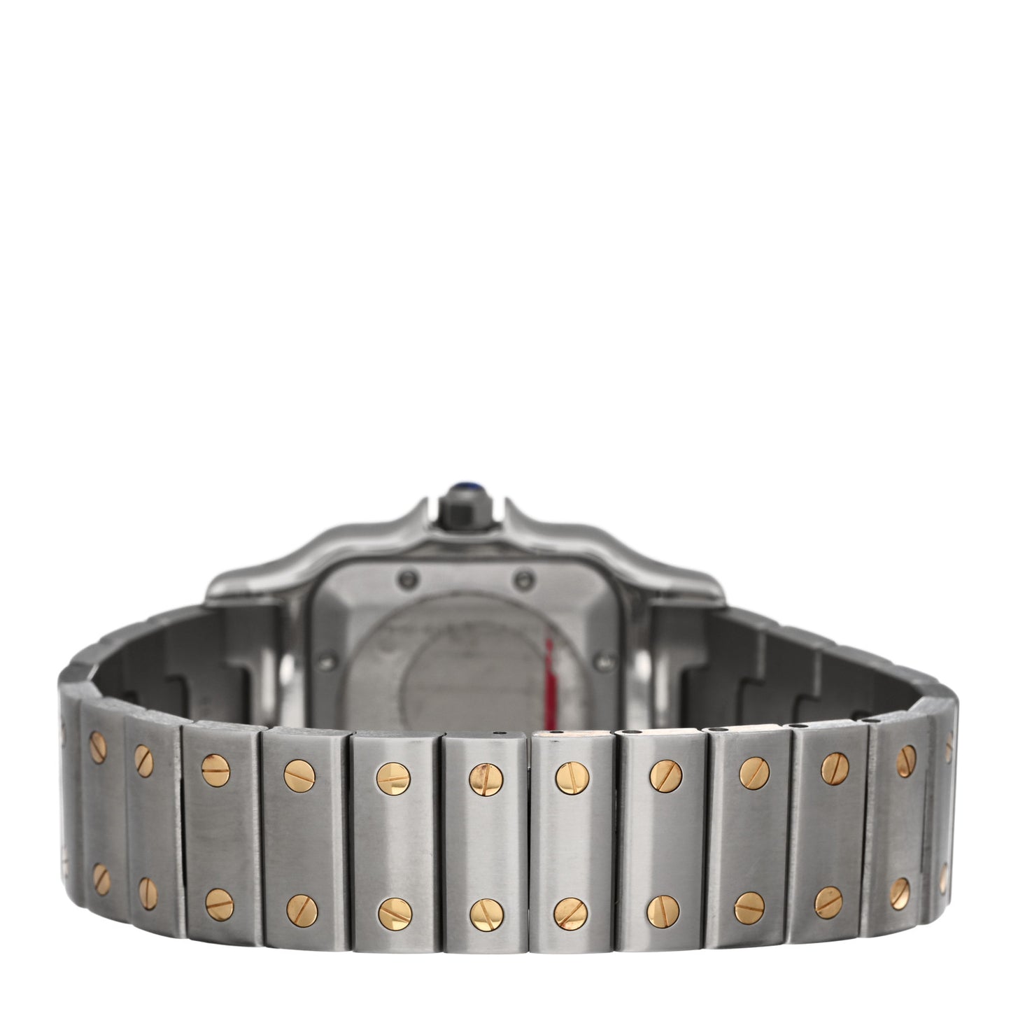 Stainless Steel 18K Yellow Gold 29mm Santos De Cartier Galbee Automatic Watch