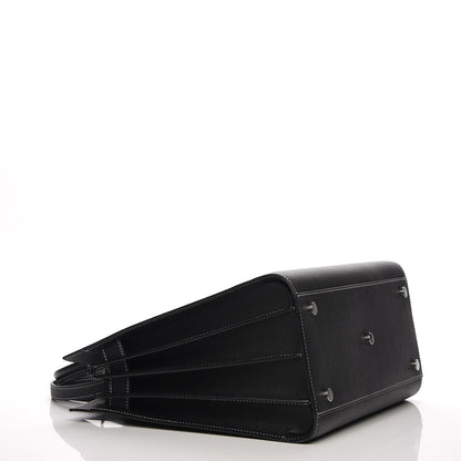 Saint Laurent Grained Calfskin Small Sac De Jour Black 5 of 7