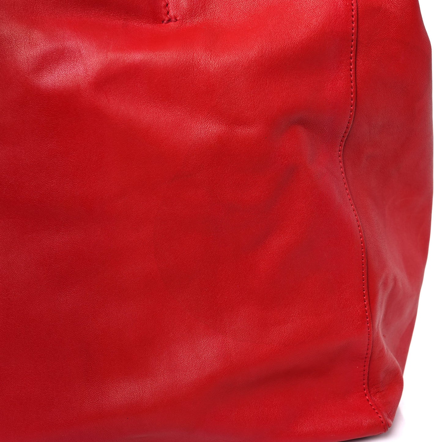 Lambskin Horizontal Cabas Magenta