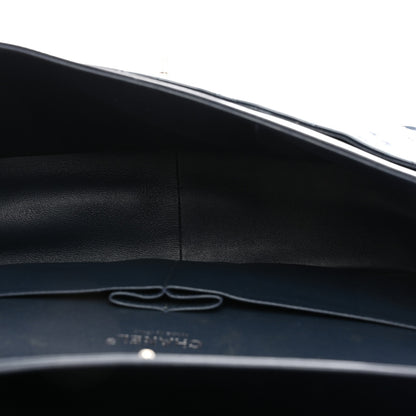 Chanel Patent Quilted Jumbo Double Flap Navy 5 of 11