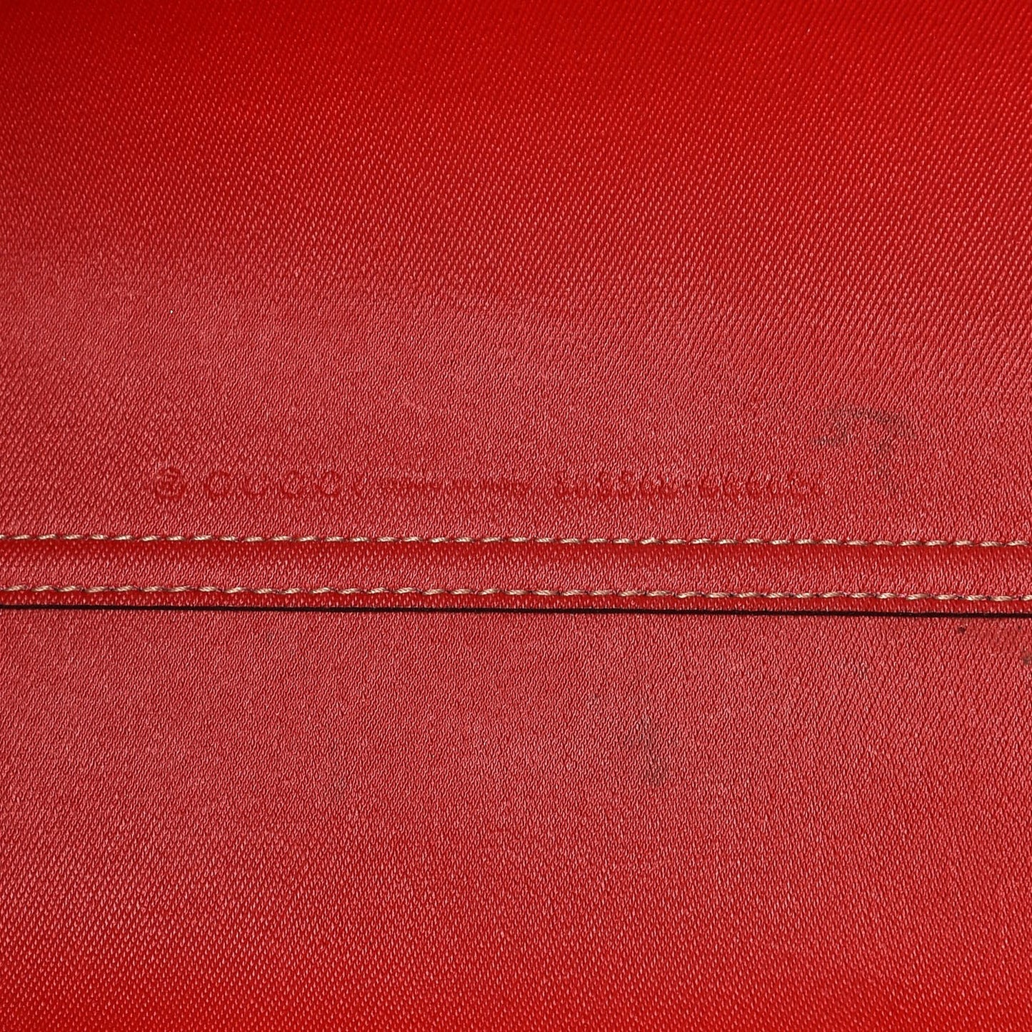 GG Supreme Monogram Medium Reversible Tote Beige Red