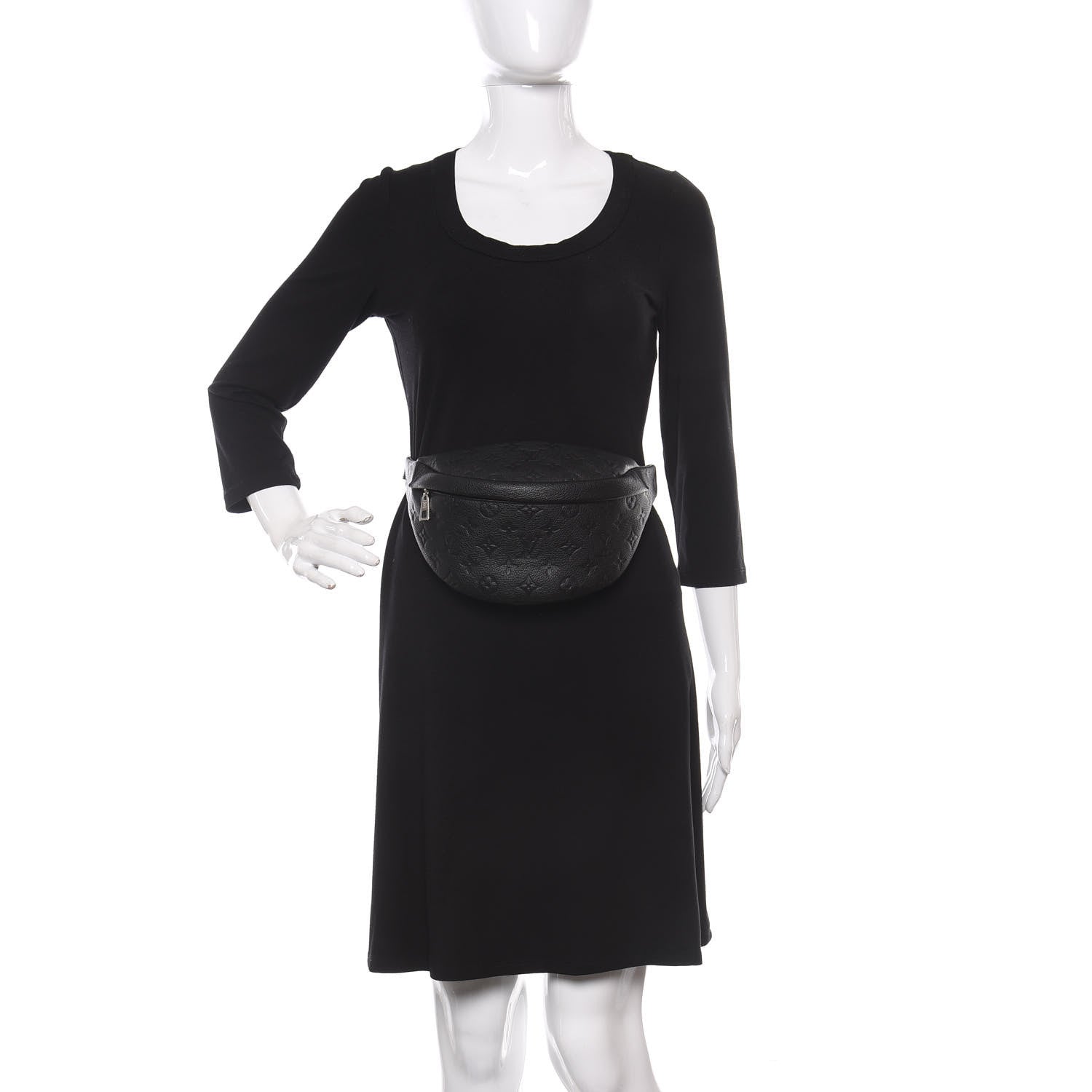 Louis Vuitton Empreinte Uniformes BumBag Black 2 of 11