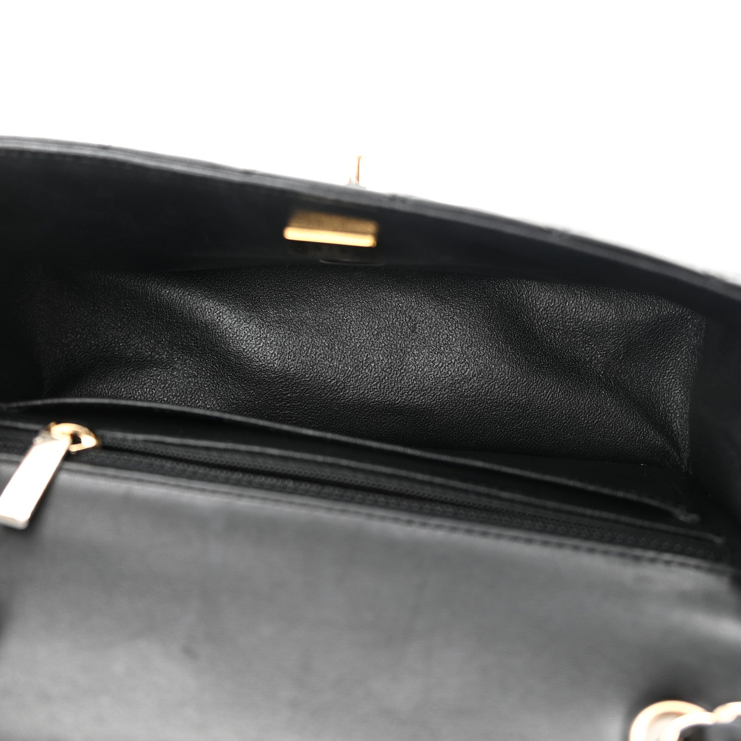 Chanel Lambskin Quilted Mini Rectangular Flap Black 5 of 11