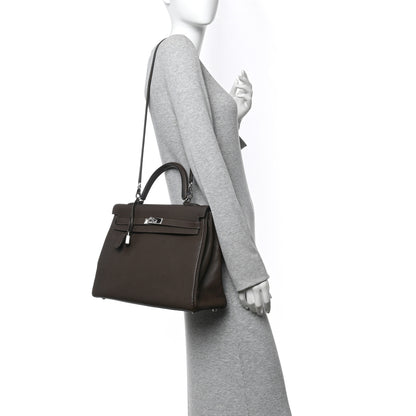 Hermes Togo Kelly Retourne 35 Ebene 2 of 10