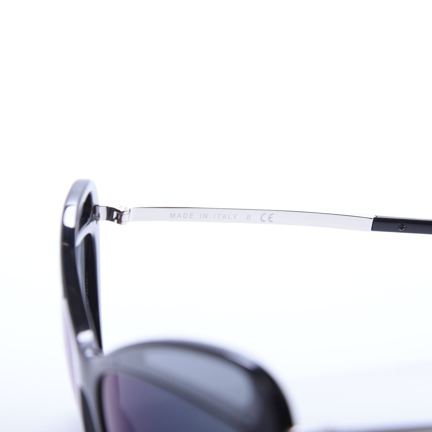 Chanel Acetate Butterfly Sunglasses 5377 Black Blue 6 of 7
