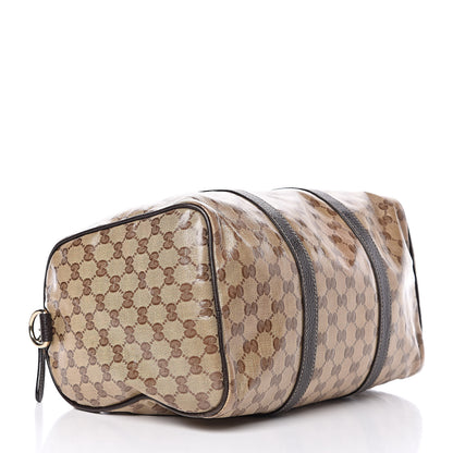 Gucci Crystal Monogram Medium Joy Boston Dark Brown 4 of 16