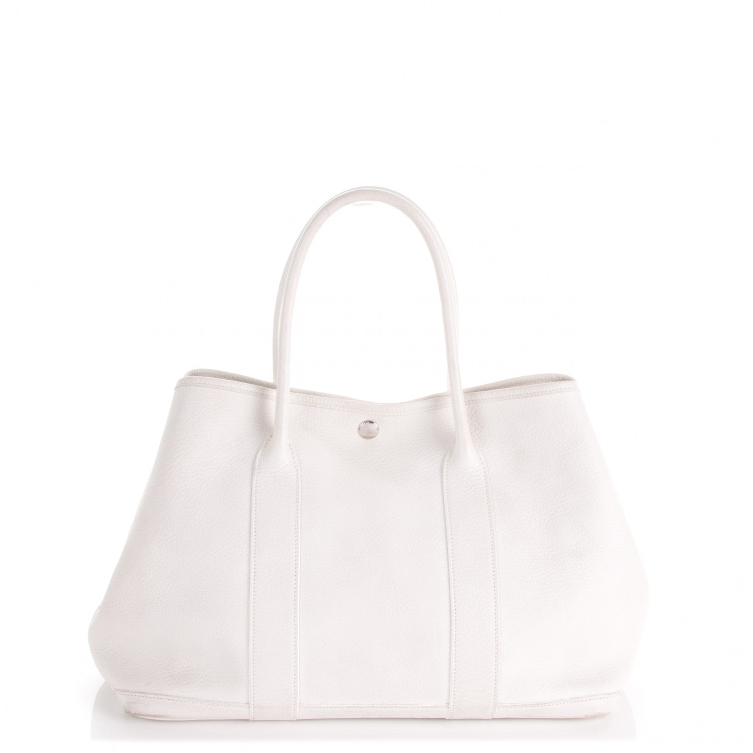 Hermes Negonda Garden Party Tote 36 MM White 1 of 12