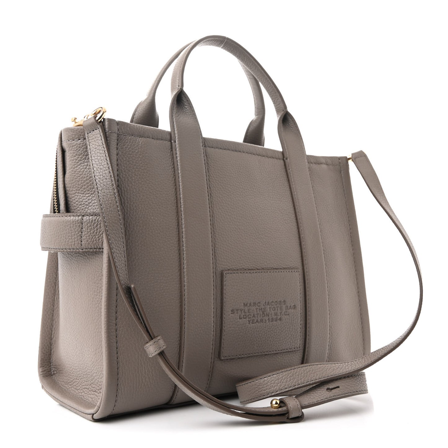 Grained Calfskin Medium The Tote Bag Cement