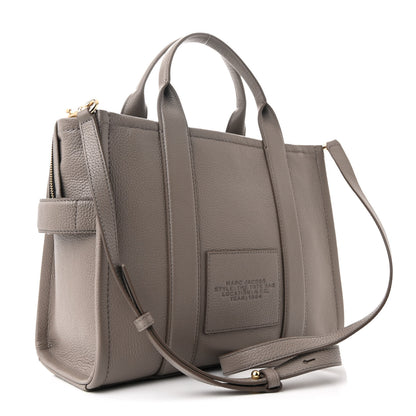 Marc Jacobs Grained Calfskin Medium The Tote Bag Cement 3 of 13