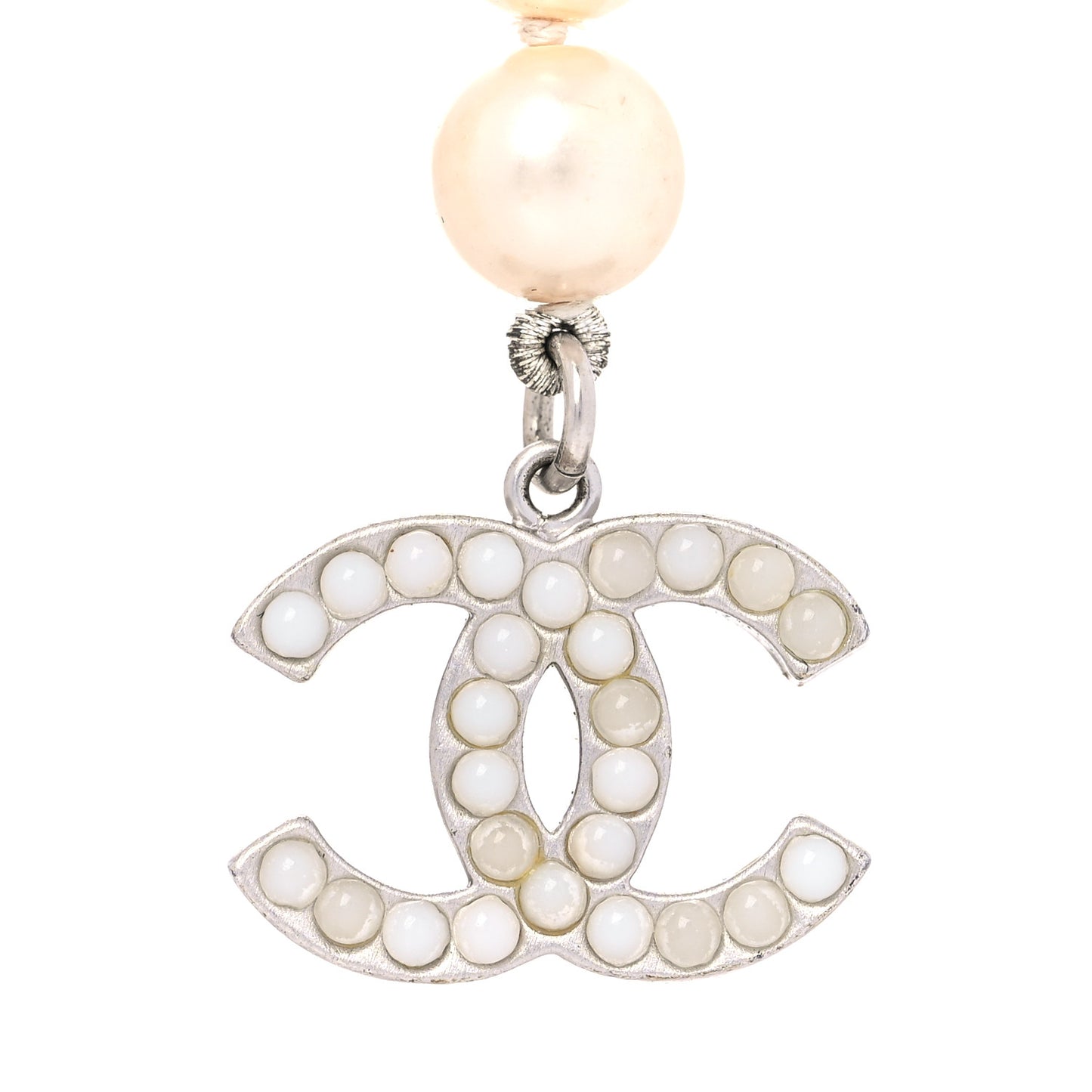 Pearl CC Necklace Light Gold