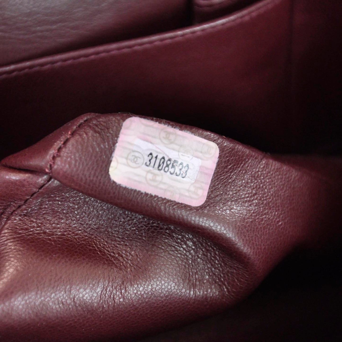 Lambskin Medium Double Flap Black