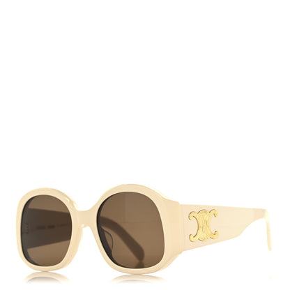 Celine Acetate Triomphe Sunglasses CL40305U White 1 of 7