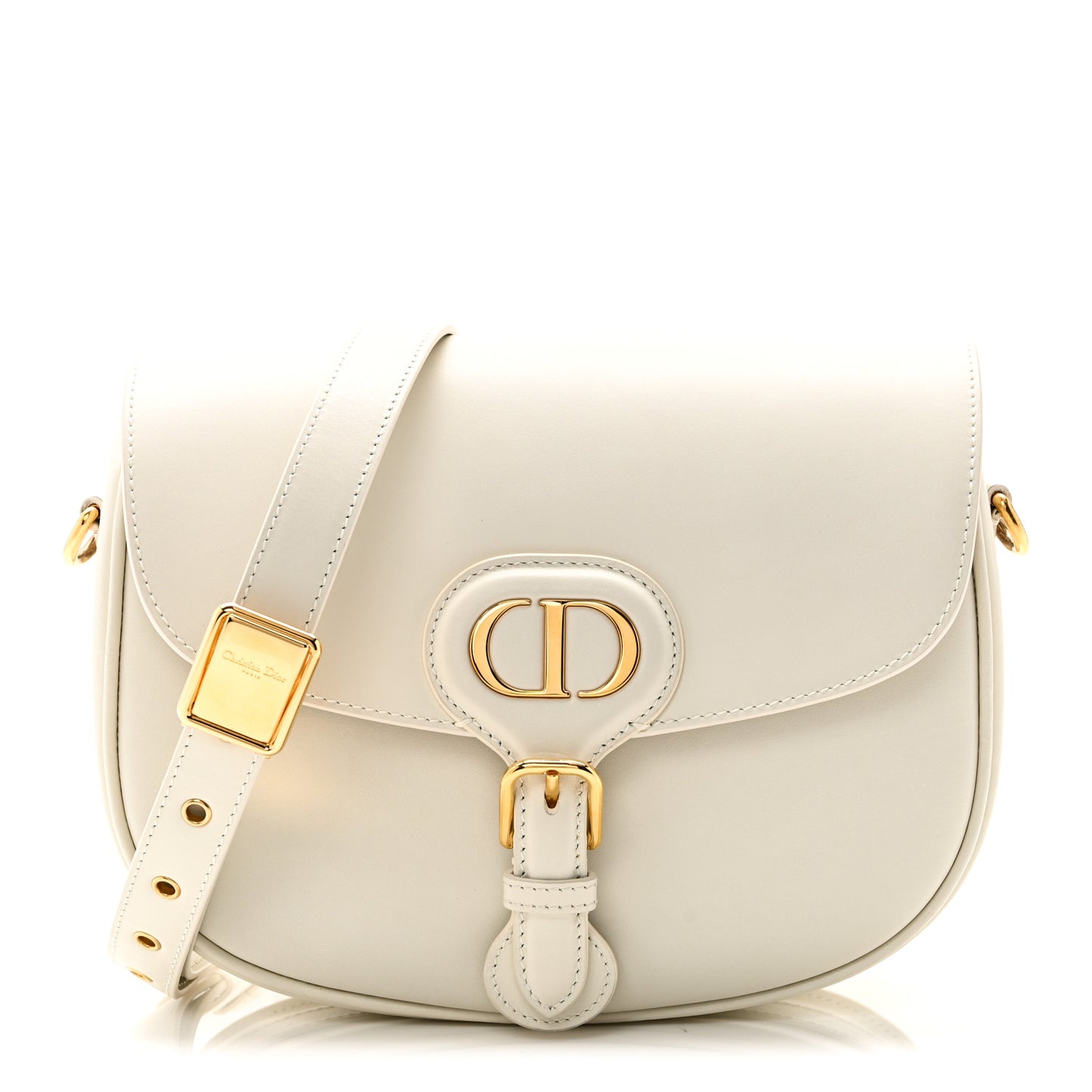 Box Calfskin Medium Bobby Flap Latte