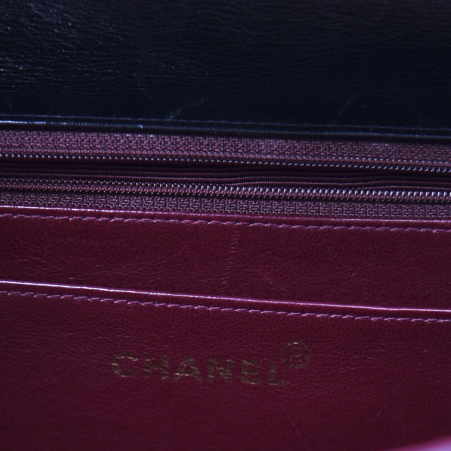 Chanel Lambskin Quilted XL Jumbo Single Flap Black 5 of 11
