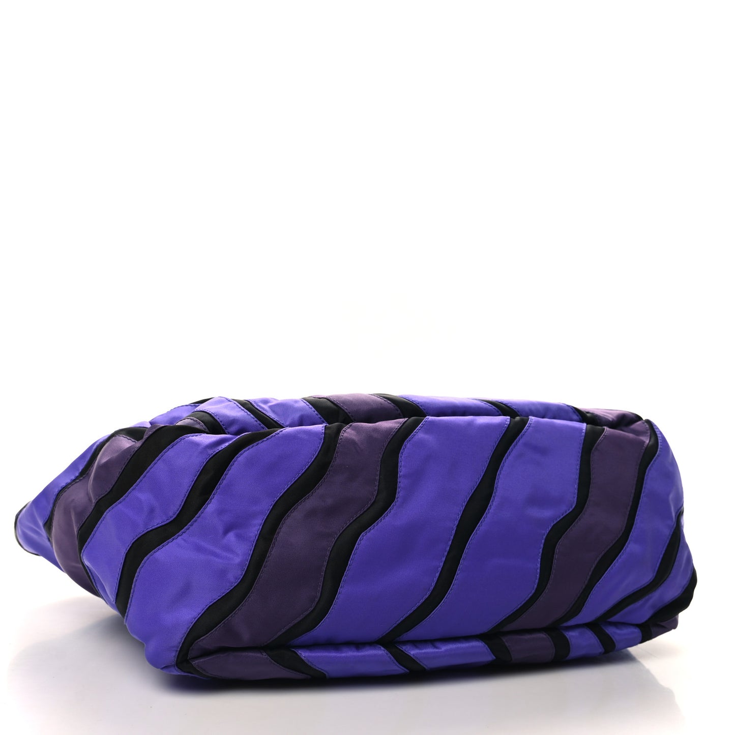 Tessuto Nylon Waves Chain Tote Multicolor