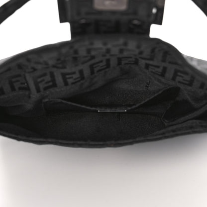 Fendi Zucchino Mini Baguette Black 5 of 14