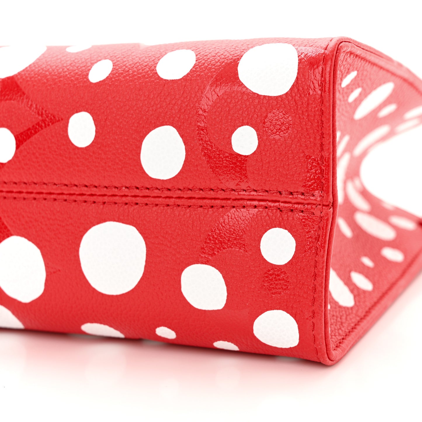 Monogram Kusama Dots Onthego PM Red White