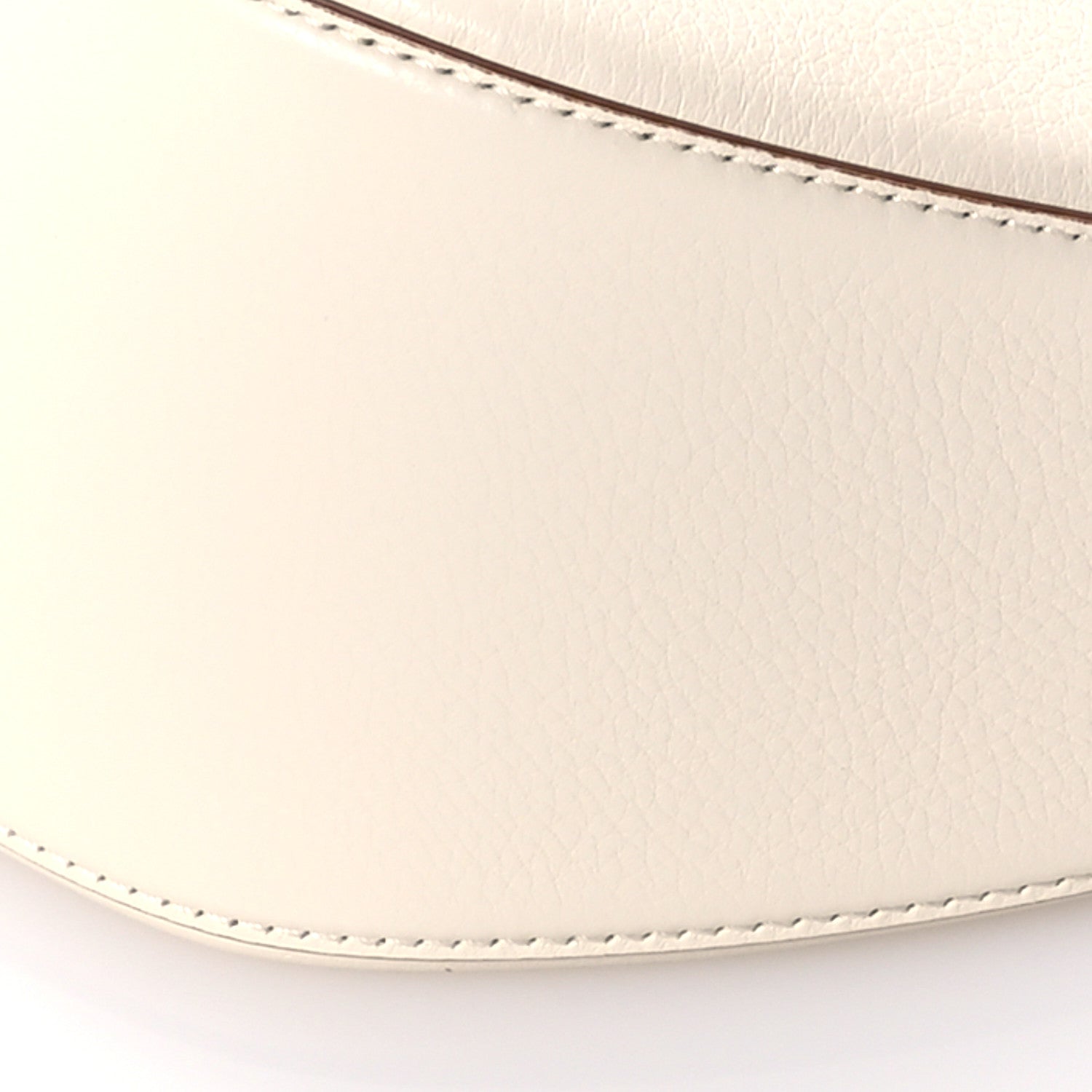 Valentino Garavani Grainy Calfskin Small Vlogo Moon Hobo Bag Ivory 9 of 9