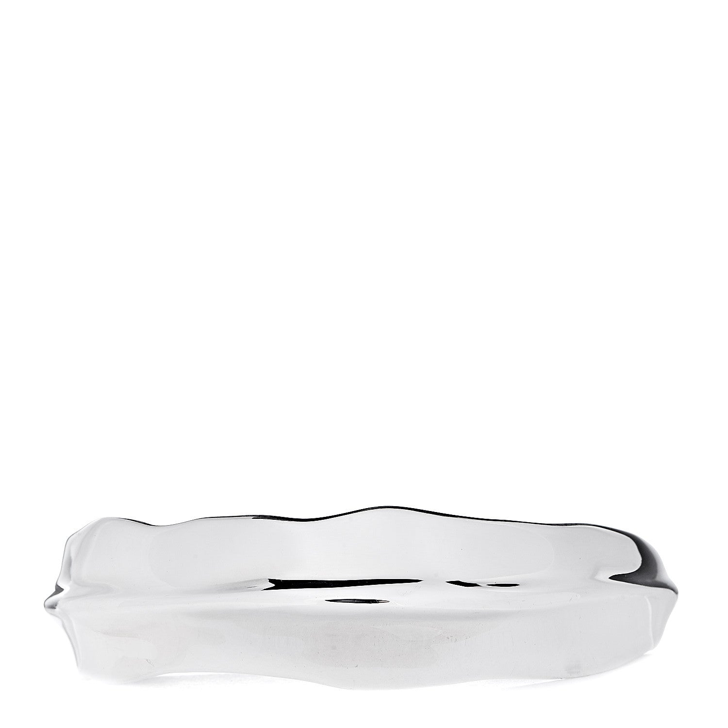 Tiffany Sterling Silver Sculpted Leaf Cuff Bracelet 1 of 4