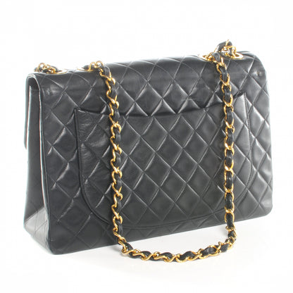 Chanel Lambskin XL Jumbo Flap Black 3 of 8