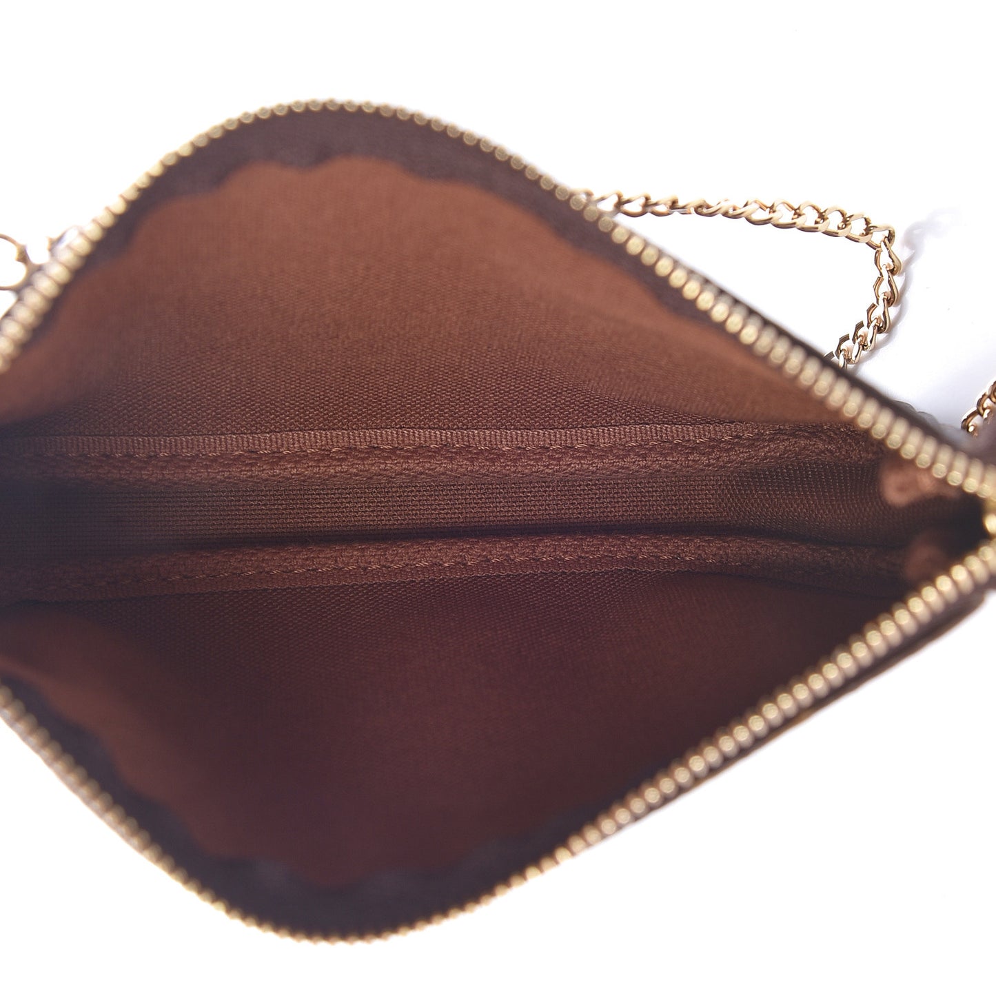 Monogram 2016 Christmas Animation Mini Pochette Accessories Rose Ballerine