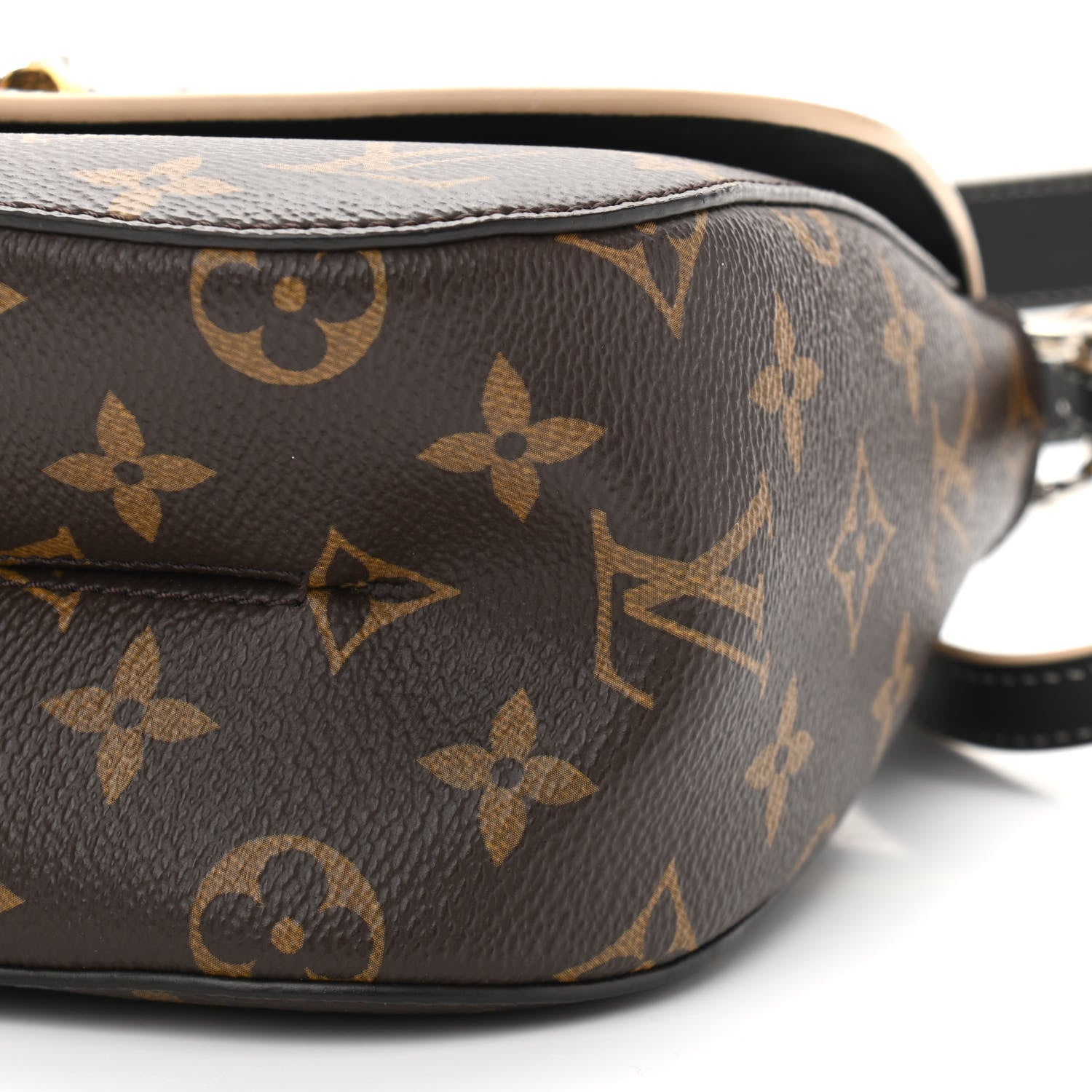 Louis Vuitton Calfskin Monogram Chain It Bag PM Black 10 of 12