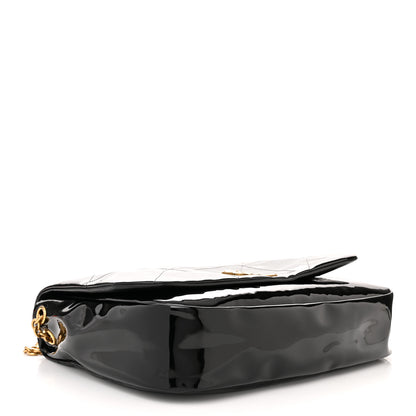 Saint Laurent Patent Matelasse Monogram Large Jamie 4.3 Black 4 of 10