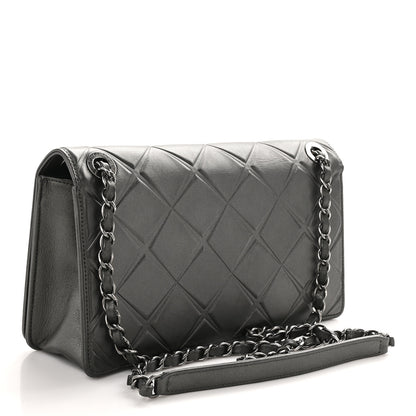 Chanel Calfskin Small Propeller Flap Charcoal 4 of 12