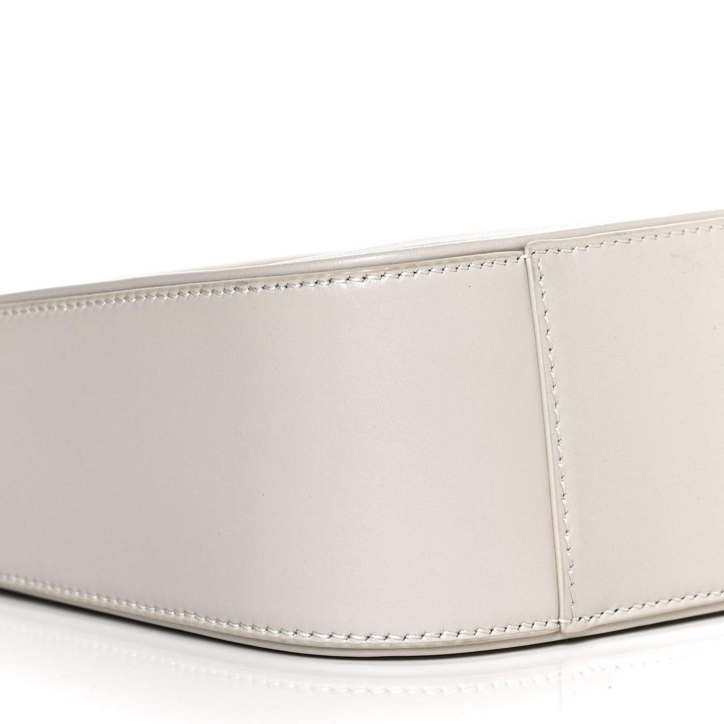 Smooth Calfskin Le 5 A 7 Hobo Blanc Vintage
