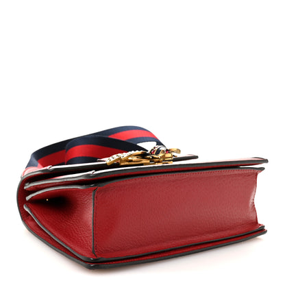 Gucci GG Supreme Monogram Small Queen Margaret Top Handle Bag Red 4 of 13