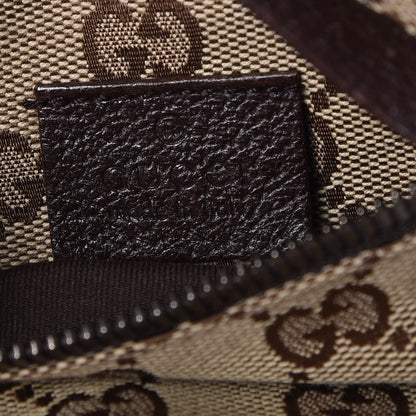 Gucci Monogram Web Belt Bag Dark Brown 6 of 7
