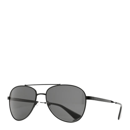 Prada Aviator Sunglasses SPR 70V Black 1 of 6