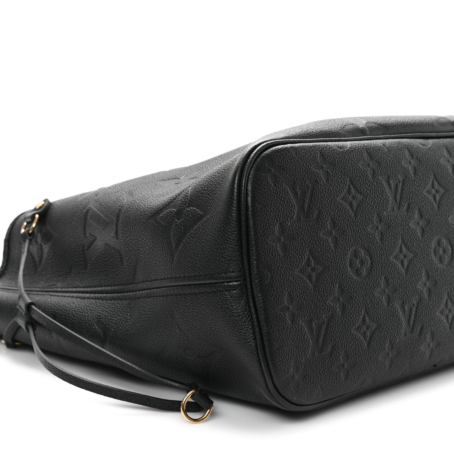 Louis Vuitton Empreinte Monogram Giant Neverfull MM Black 9 of 11