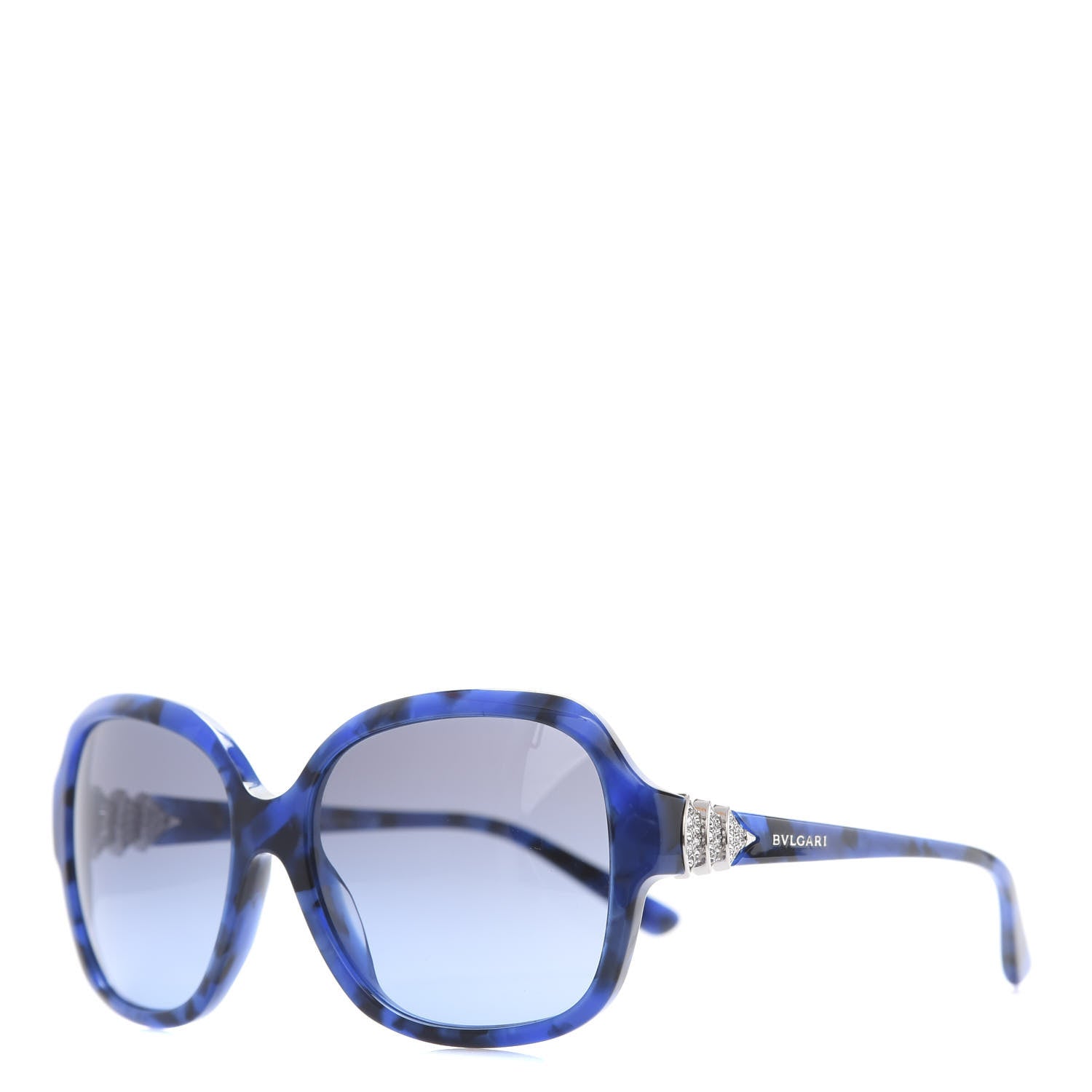 Bulgari Oversized Sunglasses 8124-B Blue 1 of 8