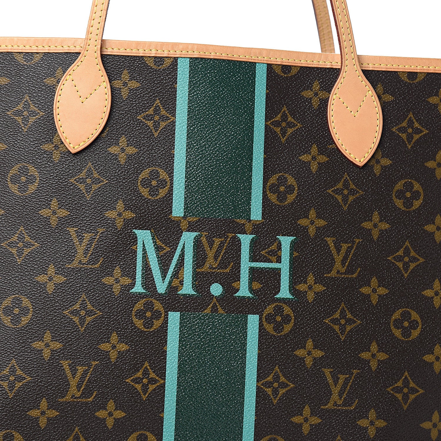 Louis Vuitton Monogram My LV Heritage Neverfull GM Vert Anglais Vert Clair 8 of 8