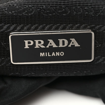 Prada Nylon Drawstring Convertible Crossbody Black 6 of 9