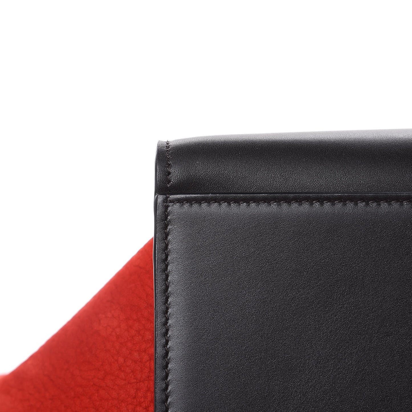 Bullhide Calfskin Nubuck Small Tri-Color Trapeze