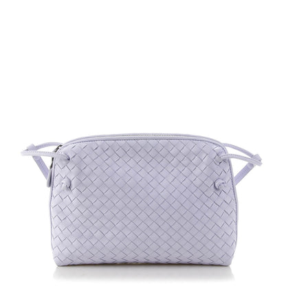 Bottega Veneta Nappa Intrecciato Pillow Crossbody Messenger Oyster Lilac 1 of 8