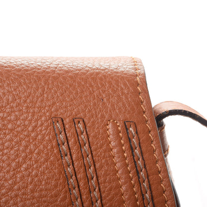 Chloe Calfskin Mini Marcie Round Crossbody Bag Tan 10 of 12