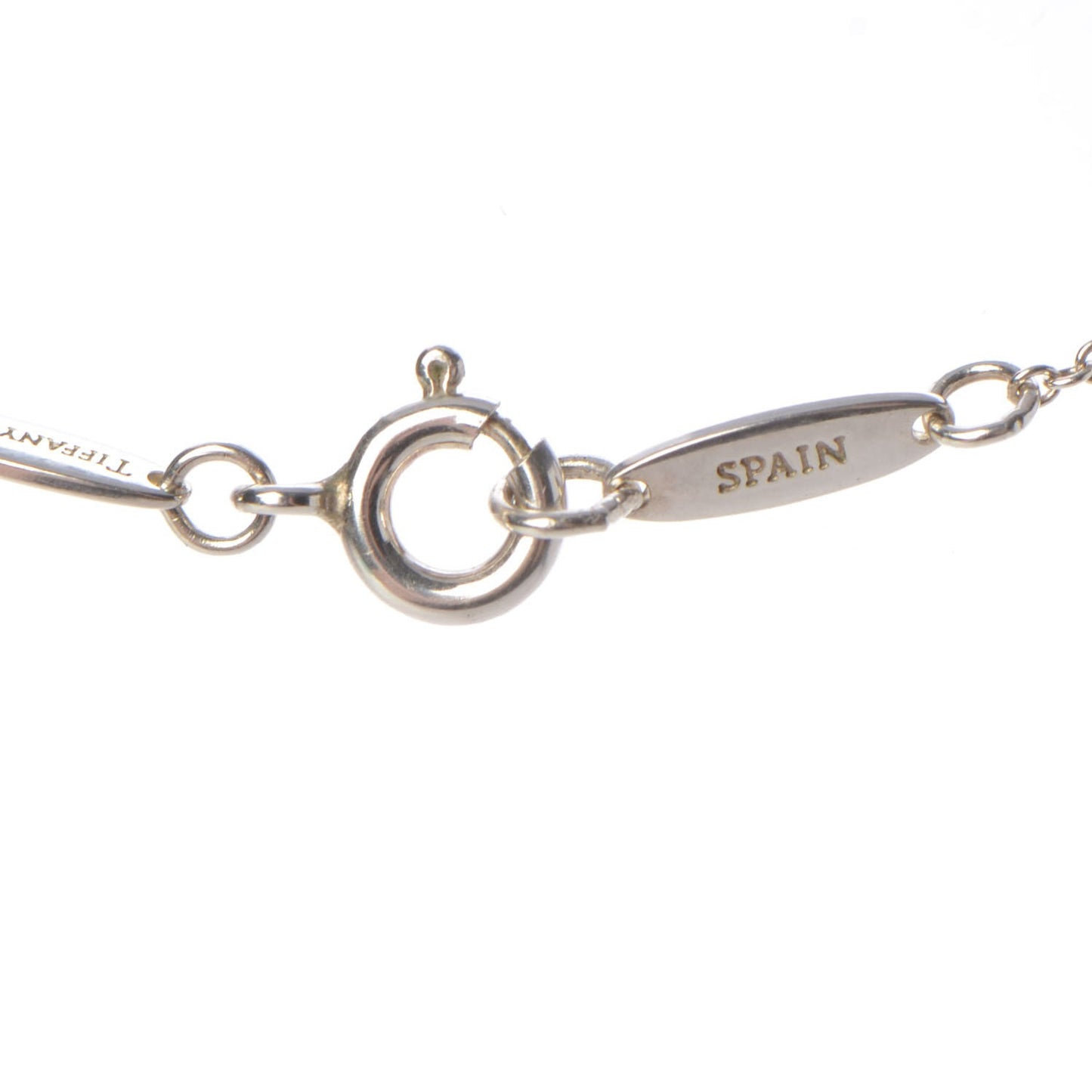 Sterling Silver Elsa Peretti Letter L Pendant Necklace