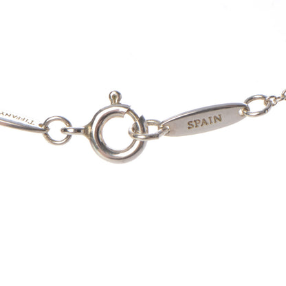 Tiffany Sterling Silver Elsa Peretti Letter L Pendant Necklace 5 of 9