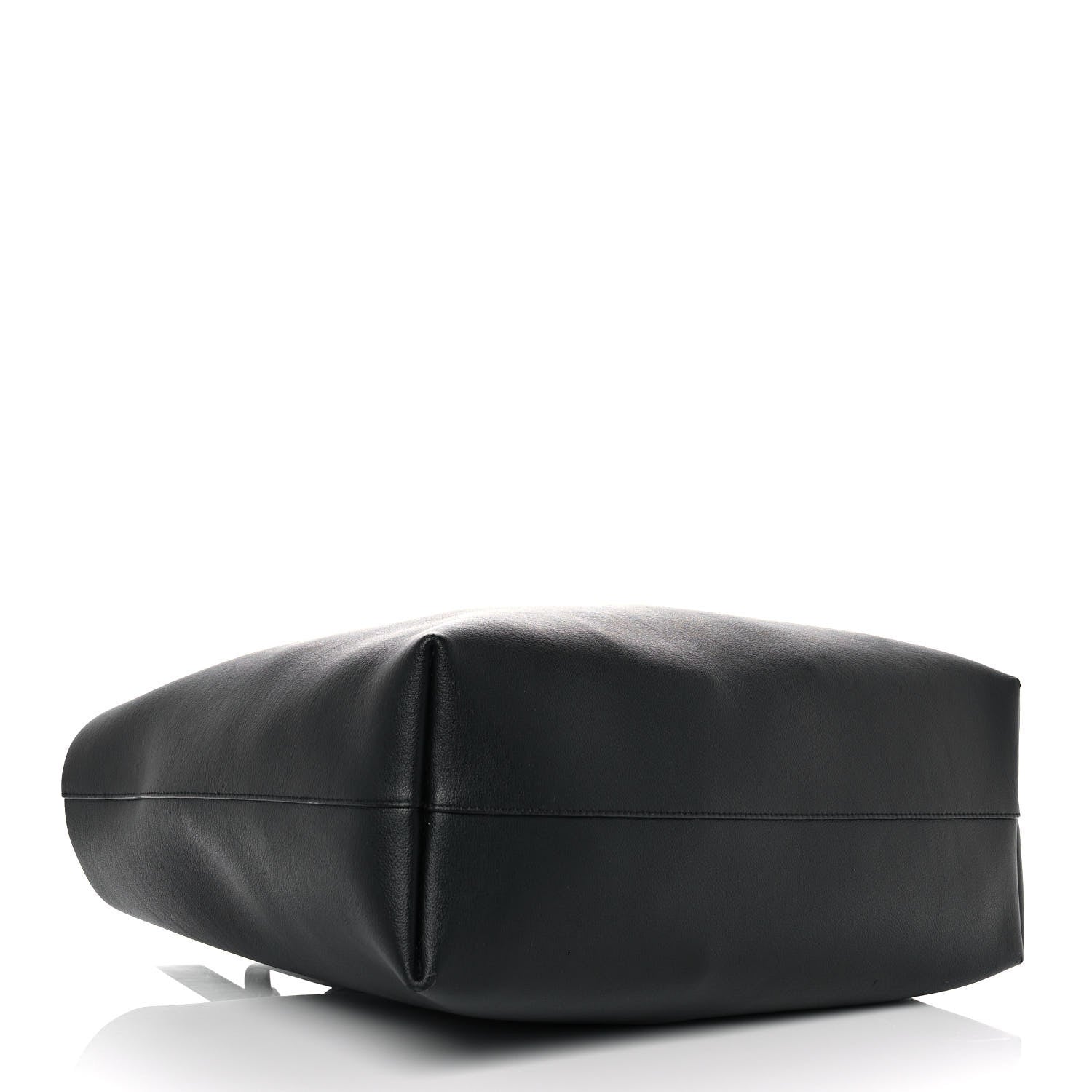 Saint Laurent Calfskin Large Shopping Tote Black 5 of 9