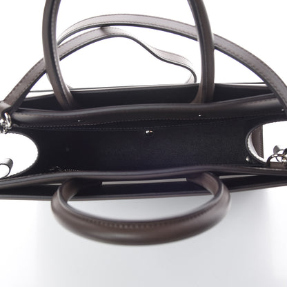 Givenchy Smooth Calfskin Small Horizon Satchel Heather Grey 7 of 8