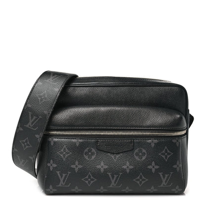 Louis Vuitton Taiga Monogram Eclipse Outdoor Messenger Black 1 of 12